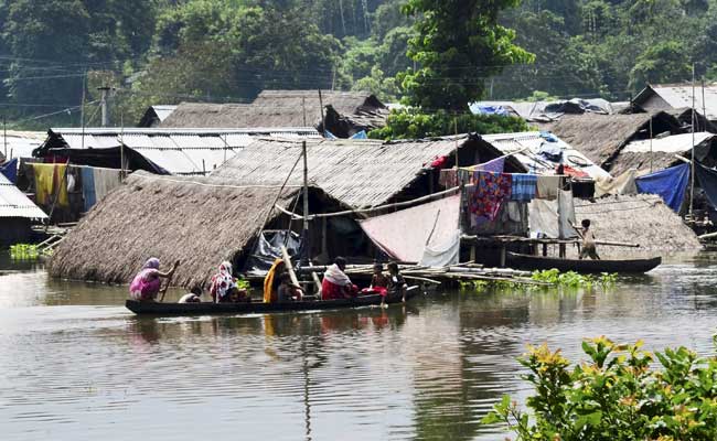 Flood Situation Worsens In Assam, 1.75 Lakh People Affected