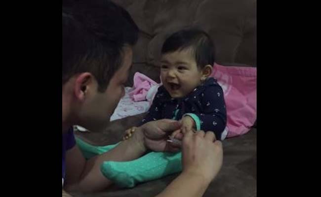 Tiny Drama Queen is Giving Daddy a Hard  Time. Laughs Guaranteed