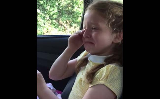 Mom and Dad, She's Going to be a Big Sister. Her Reaction? Priceless