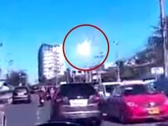 Caught on Camera: Fireball Appears to Explode Over Bangkok