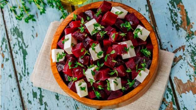 Pickled Beetroot with Feta