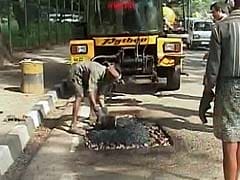 A Python Is 'Swallowing' Bengaluru's Potholes One at a Time