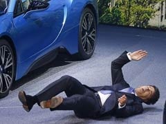 BMW CEO Harald Krueger Collapses at a Presentation