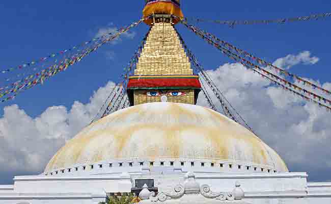 UNESCO Heritage Site Boudhanath Stupa Reopens After Nepal Earthquake