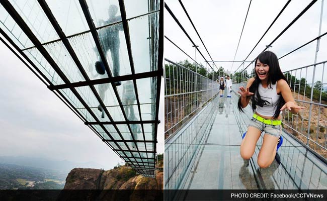 Brave Enough to Cross China's Glass-Bottomed Bridge? Are You? Really?