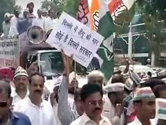 Dengue Crisis: Congress Protests Outside Arvind Kejriwal's House