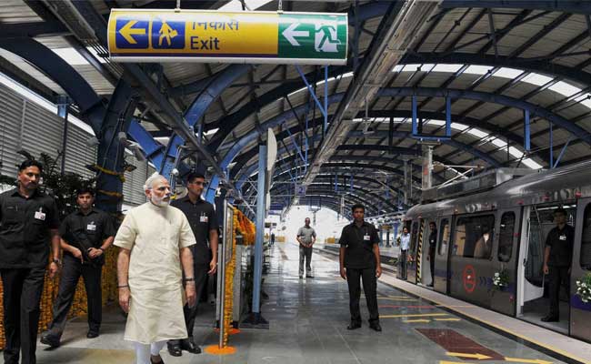 Faridabad Metro Line's Overbridges to Have Solar Panels