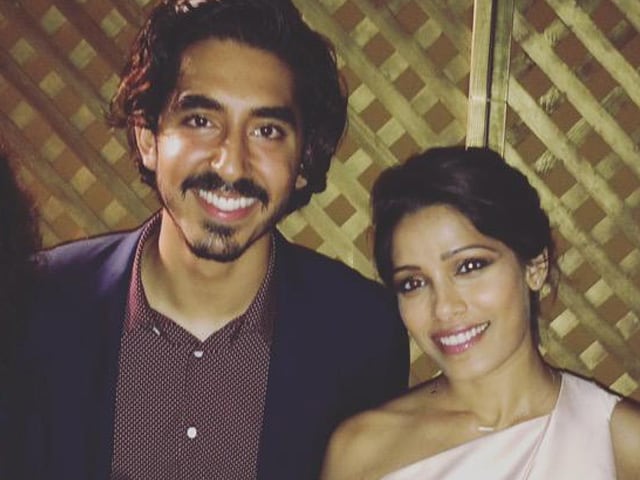 Freida Pinto and Ex-Boyfriend Dev Patel Reunite For Charity