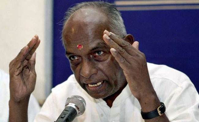Govindacharya Endorses NDA Government's U-Turn on Land Bill