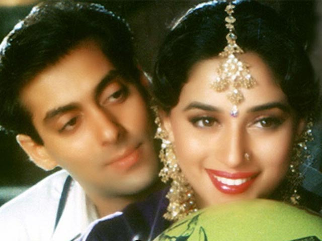 Salman Khan 'Doesn't Think' Madhuri Was Paid More in <I>HAHK</I>