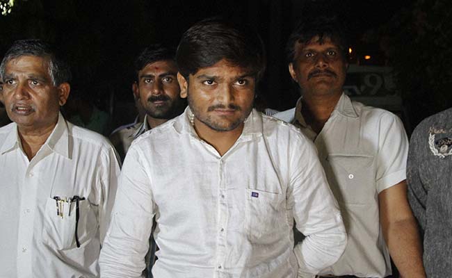 Hardik Patel Sent To 7 Days Police Custody