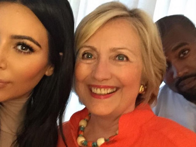 Hillary Clinton Said Some Nice Things About Kim Kardashian