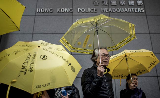 Protesters Gather in Hong Kong a Year Since Mass Rallies