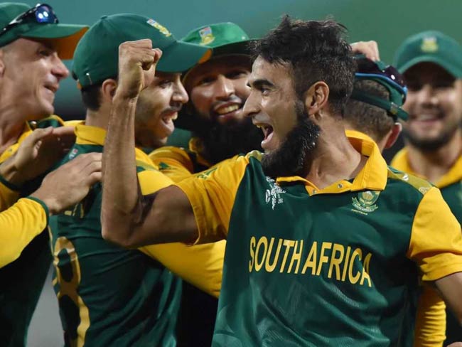 ऑकलैंड टी-20 : इमरान ताहिर की गेंदबाजी के आगे न्‍यूजीलैंड 107 रन पर ढेर, द. अफ्रीका 78 रन से जीता