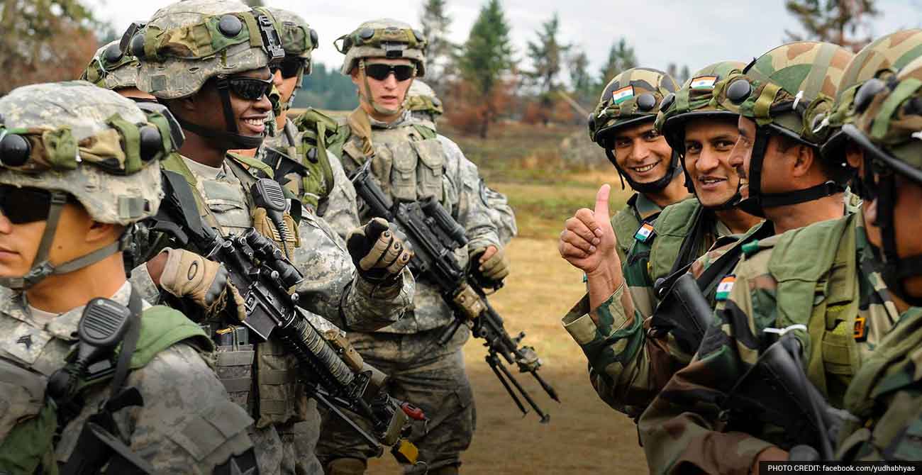 For India, US Soldiers Training Together, Working Around English