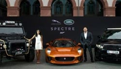 Jaguar Land Rover Unveils Cars From Upcoming Bond Movie Spectre