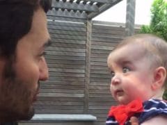 Viral Now: He Explains Miracle of Life to Baby. She Seems to Get it