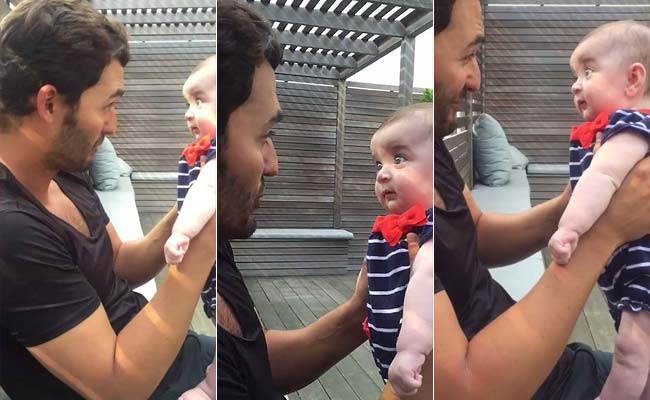 Viral Now: He Explains Miracle of Life to Baby. She Seems to Get it