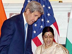 'Indo-US Dialogue Not Aimed at Countering China', Say Sushma Swaraj and John Kerry