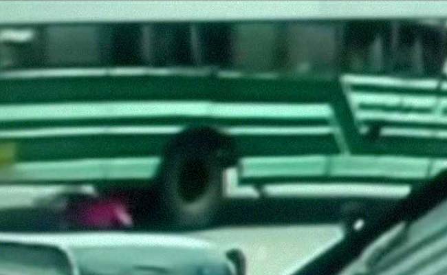 Woman Survives Fall Through Bus Floor in Kerala