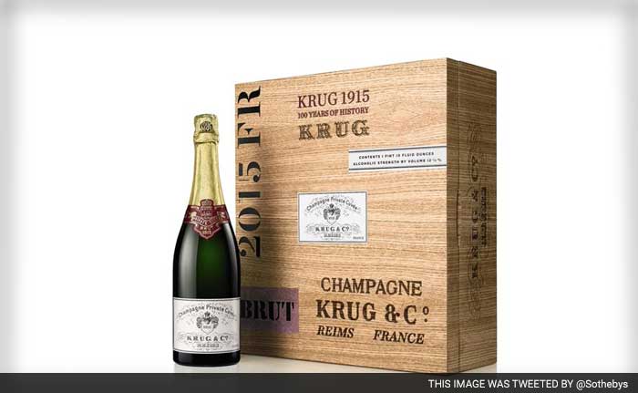 Bottle of Century-Old Champagne Fetches $116,000 at Auction