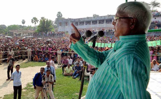 Lalu Prasad Triggers Fresh Controversy on 'Beef' Eating