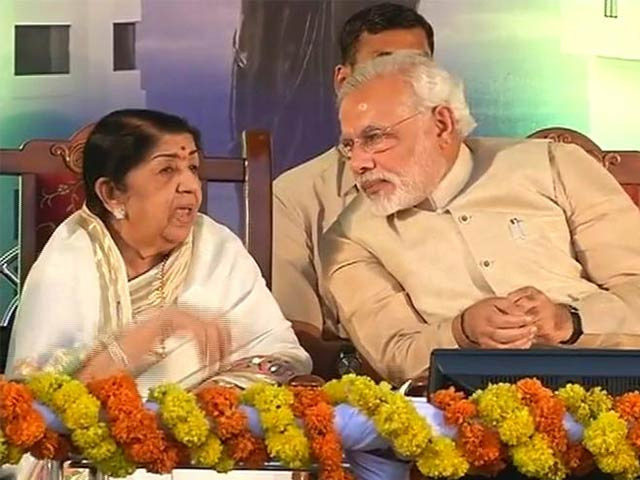 'God Bless You', Tweets Lata '<I>Didi</i>' to PM Modi on Birthday