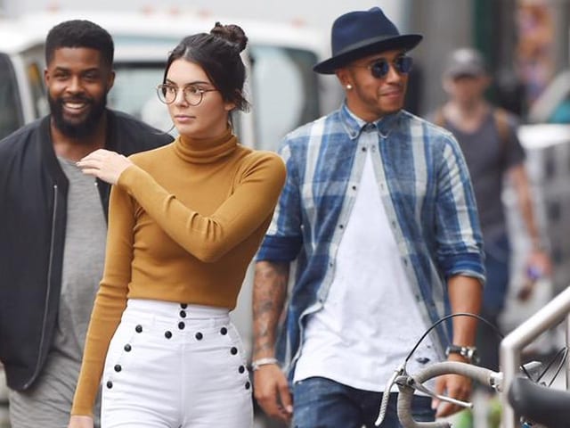 Kendall Jenner, Lewis Hamilton Spotted Together. Again