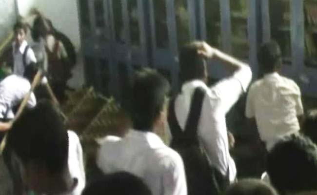 Students in Uniform Run Riot in West Bengal School, Beat Up Teacher Students in Uniform Run Riot in West Bengal School, Beat Up Teacher