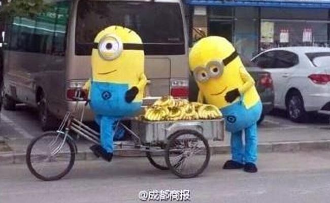 Minions Sell Bananas in China But Not Everyone Thought Them Cute