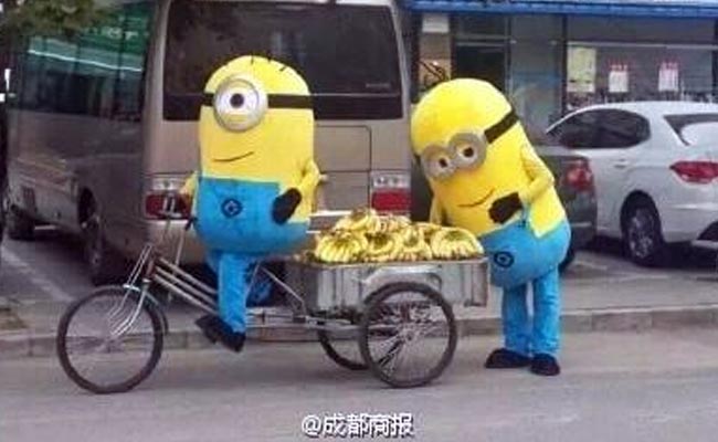 Minions Sell Bananas in China But Not Everyone Thought Them Cute