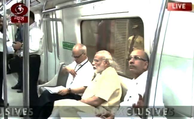 PM Narendra Modi to Flag Off Delhi-Faridabad Metro Line Today