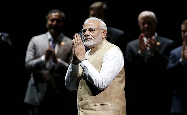 Modi Places Big Bets for India in Silicon Valley