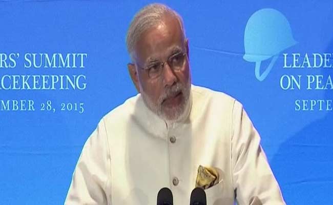 Full Text of PM Modi's Statement at the UN Peacekeeping Summit