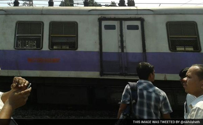 Local Train Derails After It Moves In Reverse Direction In Mumbai; Services Affected