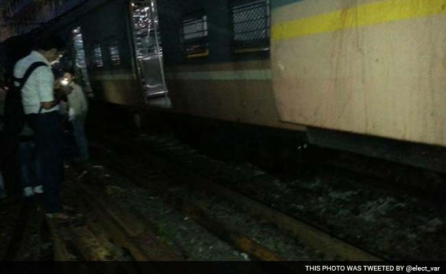 Mumbai Train Slides Off Tracks in Rush Hour, No Injuries