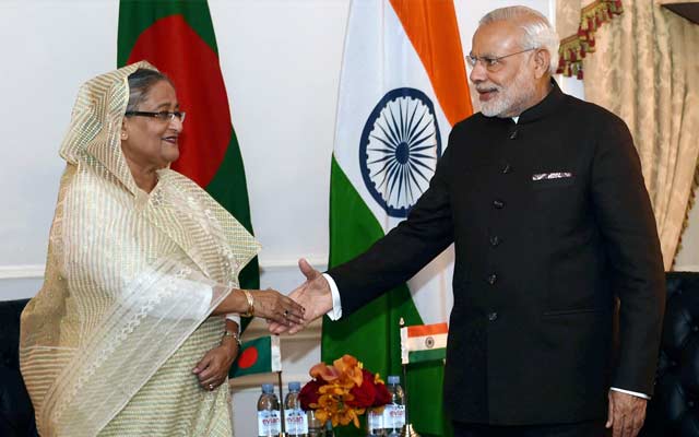 PM Modi Meets Leaders of Bangladesh, Guyana and Vincent and Grenadines