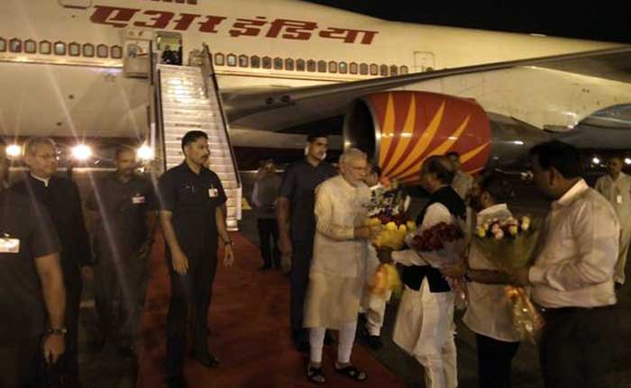 Prime Minister Narendra Modi Returns After US, Ireland Tour