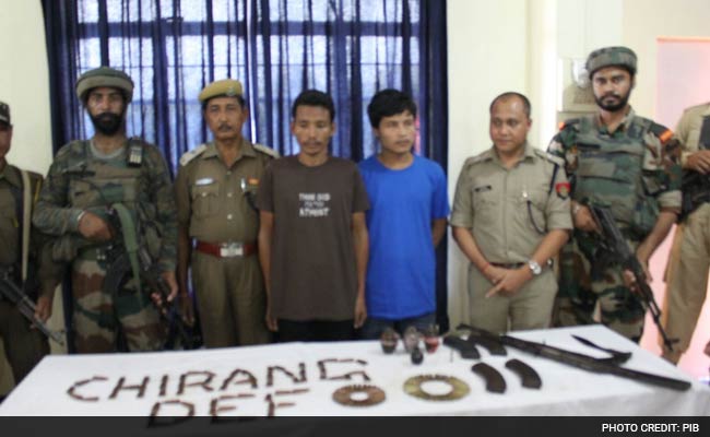 Most Wanted Terrorist Among 7 Arrested by Security Forces in Assam