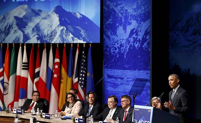 With Glaciers as Backdrop, Barack Obama Uses Alaska Trip to Push Climate Agenda