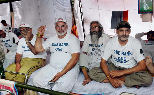 OROP Protest: Veterans' Umbrella Group Breaks; 1 Faction Dissociates