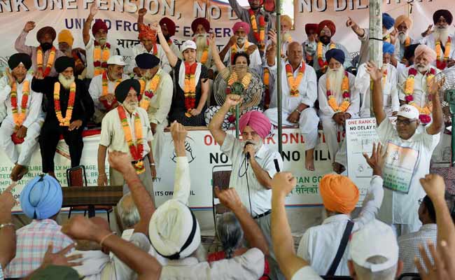 One Rank One Pension Agitation Continues, Rally To Be Held Tomorrow