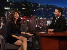Priyanka Chopra Went on <i>Jimmy Kimmel</i> and Met the Real Jason Bourne