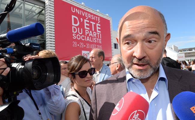 European Union's Pierre Moscovici Says 'No Worries' Over Outcome of Greece Vote