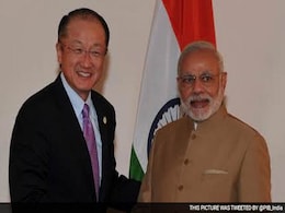 विश्व बैंक प्रमुख जिम यॉन्ग किम के साथ पीएम मोदी ने की बैठक विश्व बैंक प्रमुख जिम यॉन्ग किम के साथ पीएम मोदी ने की बैठक