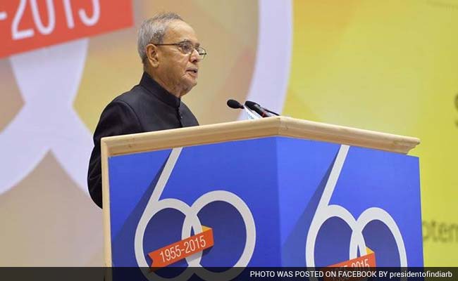 Must Invest in Infrastructure For High Growth: President Pranab Mukherjee