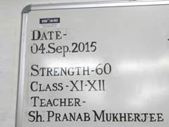On Teachers' Day, This is What President Pranab Mukherjee Will Teach