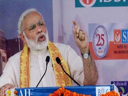 PM Narendra Modi Launches Power Development Scheme From Varanasi PM Narendra Modi Launches Power Development Scheme From Varanasi
