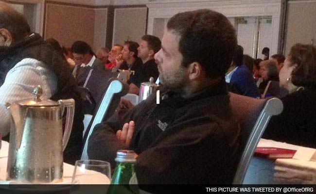 Amid Speculation, Congress Tweets Pics of Rahul Gandhi in Aspen