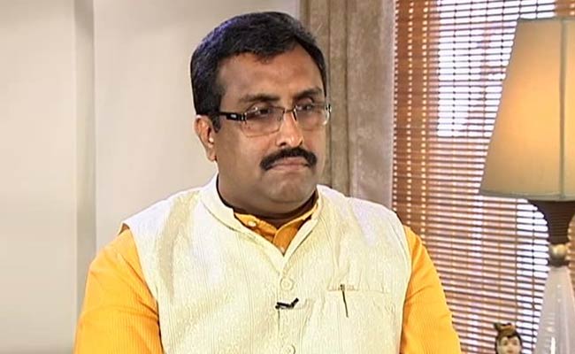 Ram Madhav Gives the Game Away